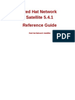 Red Hat Network Satellite 5.4.1 Reference Guide en US