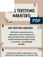 Pangkat 3 - Ang Tekstong Naratibo