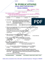 10th Social EM Quarterly Exam Model Question Paper 2022 English Medium PDF Download 1