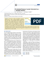 Large Area 2D and 3D Colloidal Photonic Crystals Fabricated by A Roll-to-Roll Langmuir Blodgett Method