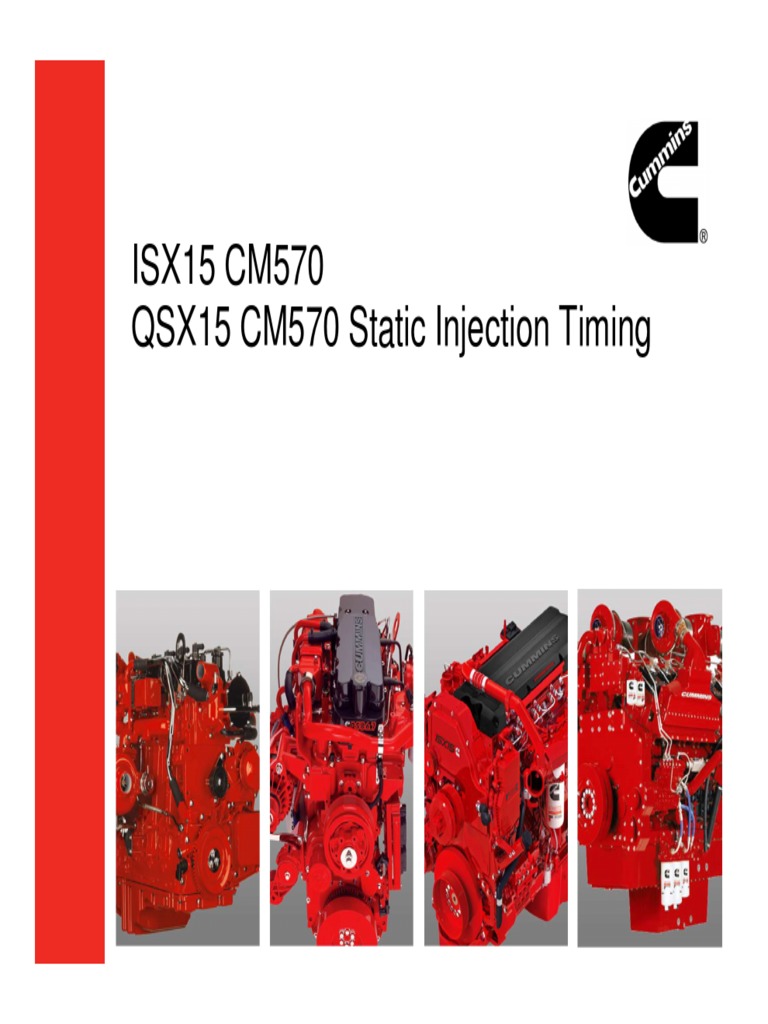 ISX QSK Injection Timing Procedure Spanish Descargar gratis PDF