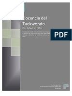 Docencia Del Taekwondo Con Enfasis en Niños