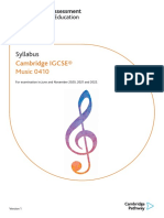 Cambridge Music Syllabus IGCSE 2020 (1)