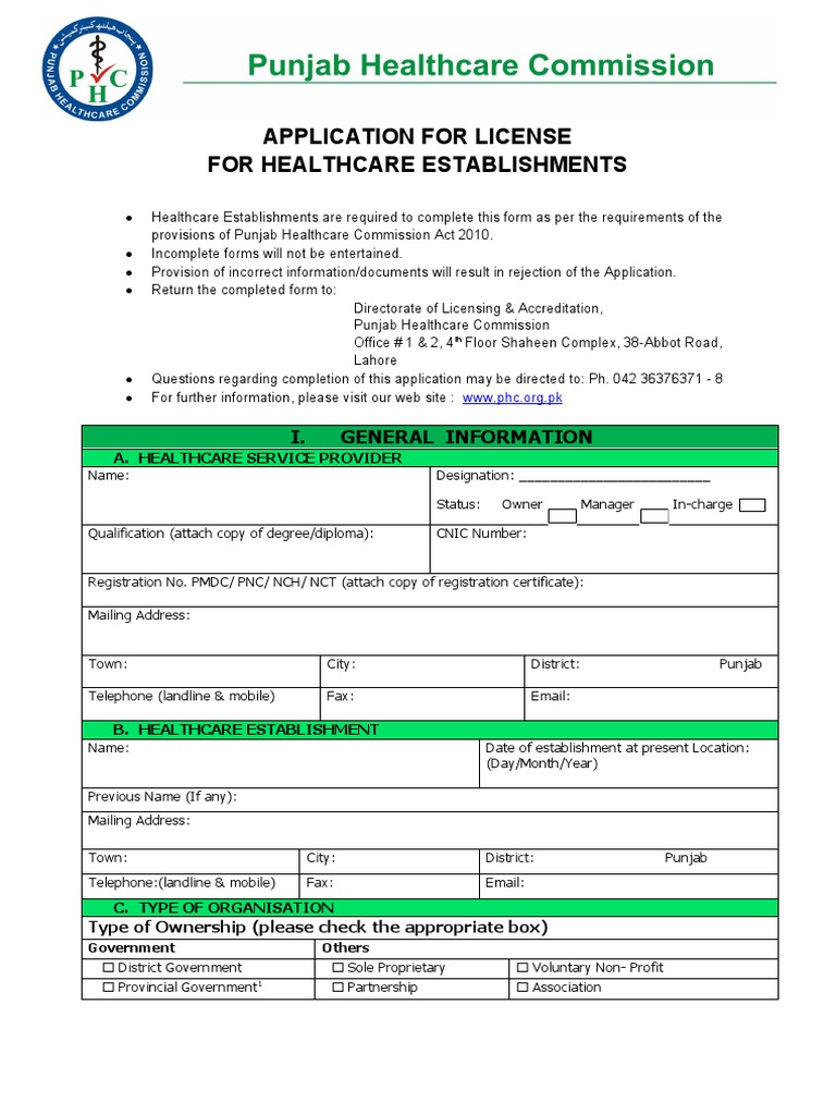 Application For License PDF Physical Therapy Palliative Care