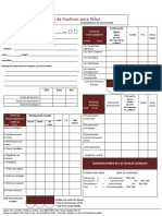 Bateria de Evaluacion de Kaufman para Nios 1 PR