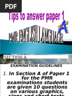 Tips on Answering Paper 1