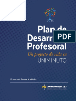 Plan de Desarrollo Profesoral