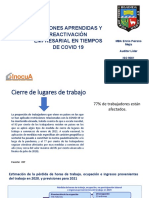 Lecciones Aprendidas Reactivación - Dr. Ennio Peirano - Presentacion