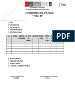 Estructura de Eda Octubre 2022 V Ciclo