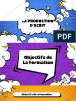 Animation Production Écrit