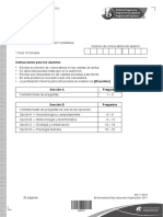 Biology Paper 3 HL Spanish