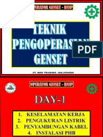 SKKNI Operator Genset