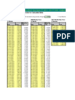 Using Excel's Slope Function To Calculate Beta