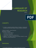 The Language of Research Lesson3