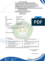 Formulir Pendaftaran Team GG 2022 Bayu