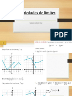 Propiedades de Límites