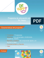 Be Happy Presenta El Programa en Tu Colegio