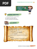 Math Lesson 1 Whole Numbers And Operations Pdf Division