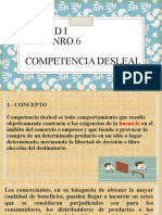 Tema Nro. 6 Competencia Desleal