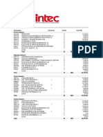 Presupuesto Ingenieria en Sistemas 2022