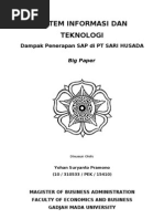 Download Dampak Penerapan SAP di PT SARI HUSADA by Yohan Suryanto Pramono SN60071450 doc pdf