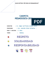 Carpeta Pedagógica 2021 5 Años