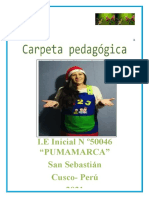Carpeta Pedagógica - Zenaida Pérez Palomino