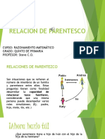 4 - Relaciones Familiares - RM - 5to