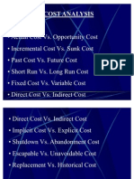 Cost Analysis