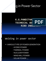 Welding Techniques and Guidelines for Power Sector Components