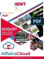 Current Affairs Pocket PDF - August 2022 by AffairsCloud New 1