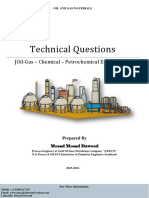Oil-Gas – Chemical – Petrochemical Technical Questions
