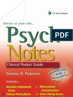 Psych Notes - Clinical Pocket Guide