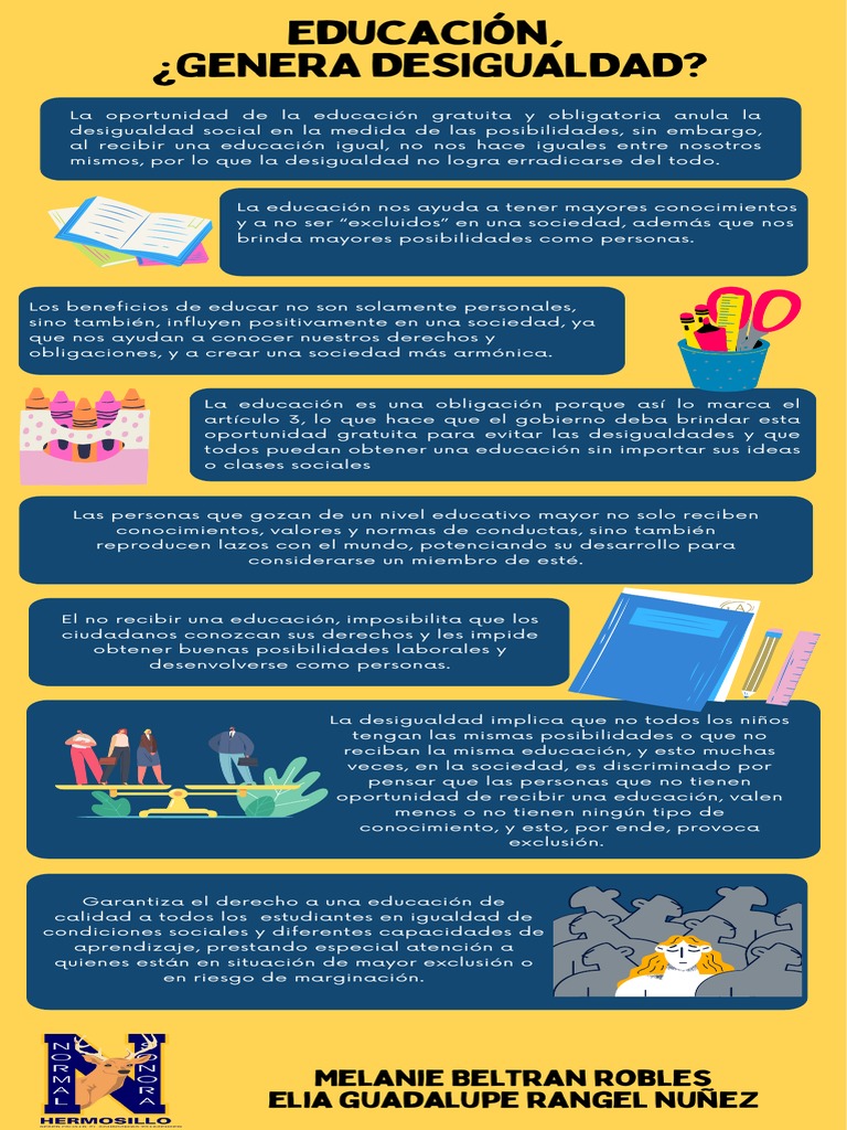 Educación y Desigualdad Social: Análisis | PDF | Desigualdad social ...