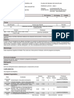 Plano de Ensino - Turma (SA) - 2022