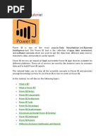 Microsoft Power BI Cheat Sheet | PDF | Microsoft | Visualization (Graphics)