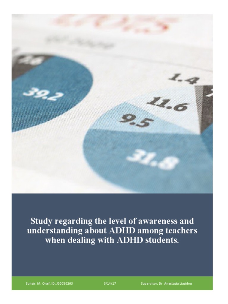 Study Regarding Thee Level of Awareness Among Teachers About ADHD | PDF ...