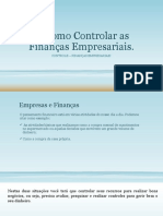 1 - Como Controlar As Finanças Empresariais