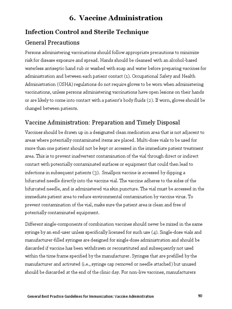 7 Rights of Vaccine Administration | PDF | Injection (Medicine) | Vaccines