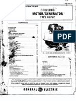 Pag.1-10 GE INSTRUCTIONS DRILLING MOTOR-GENERATOR TYPE GE752