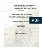 Informe Represa Collpahuaycco