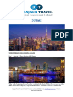 Dubai Tour Itinerary