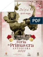 Programa Feria de Primavera Antequera 2022