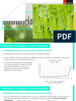 Crescimento Da População Humana e Sustentabilidade