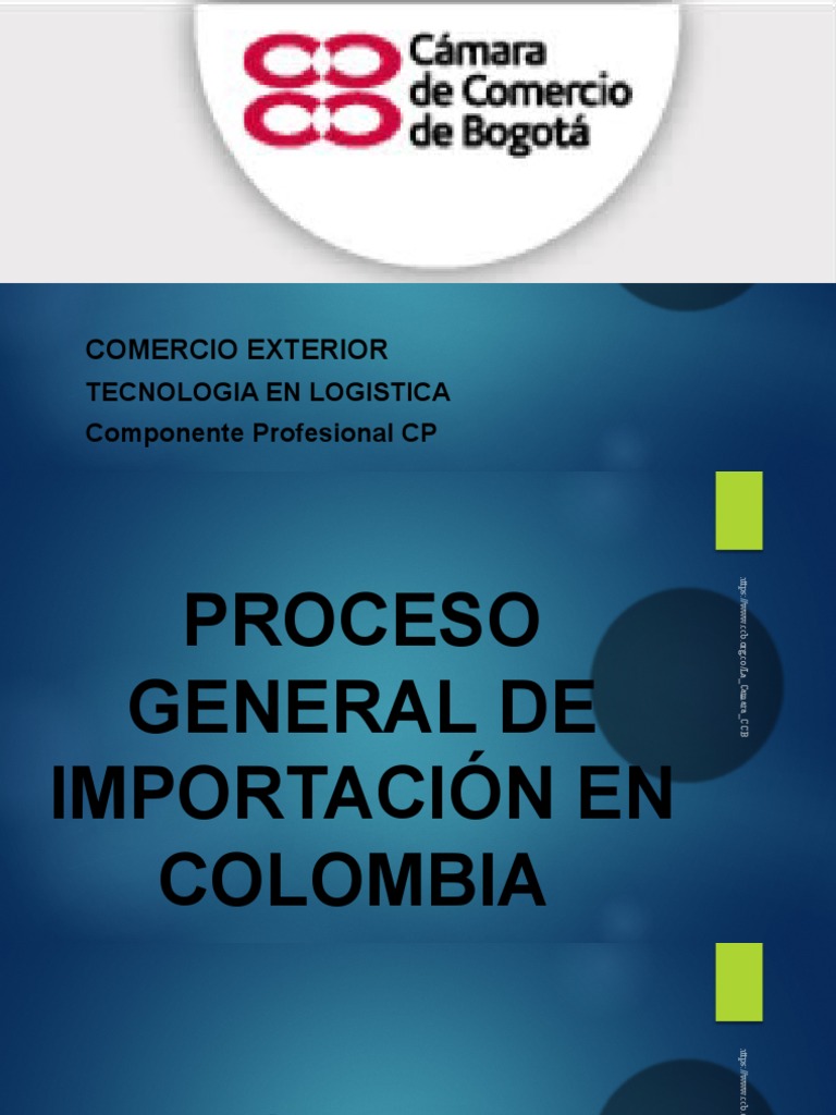 Esquema General de Una Importación. Modalidades de Importación ...