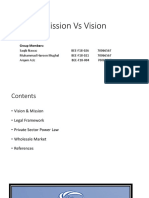 Mission Vs Vision