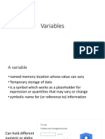 Variables PDF
