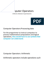 Computer Operators PDF