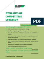 Dynamics OF Competitive Strategy: After Studying This Chapter, You Will Be Able To
