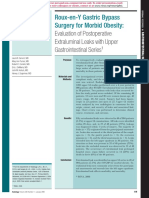 Consulta. Roux-En-Y Gastric Bypass Surgery For Morbid Obesity